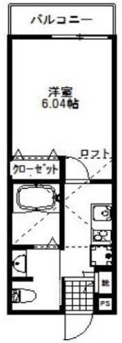 レアージュ平井の間取り