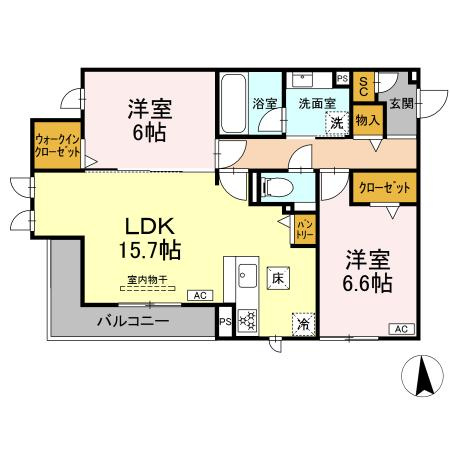 グラシオンの間取り