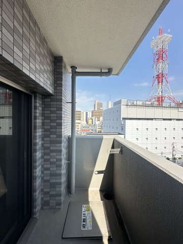 エスリード難波ステーションプラザのバルコニー