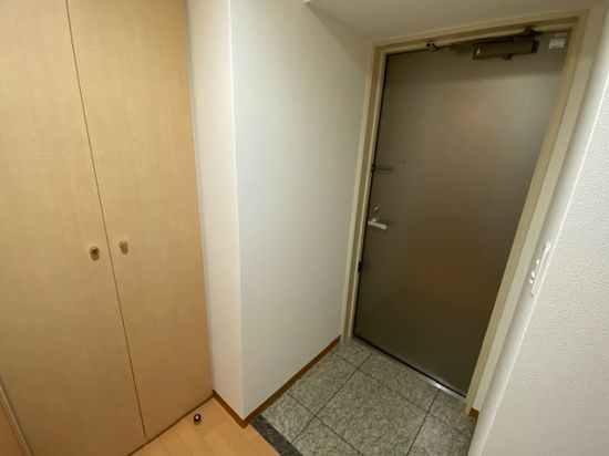 銀座レジデンス伍番館の玄関