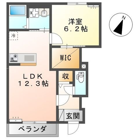 ソラリア　メゾンの間取り