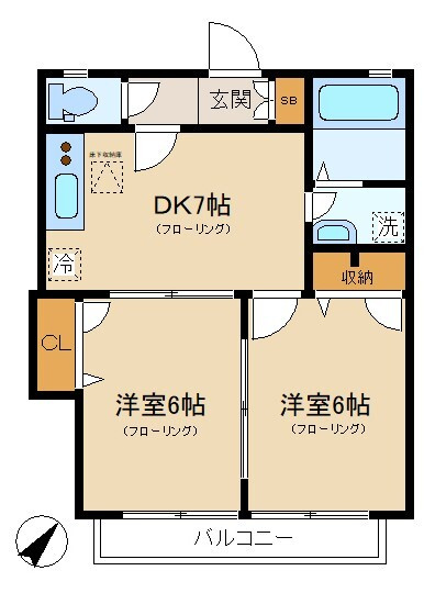 ヴェルドミールの間取り