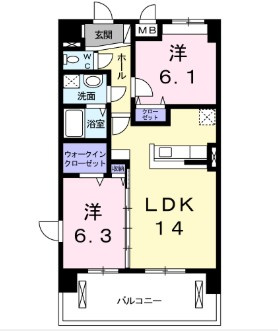 【間取り】 | ウィズテリア港南 | 使い勝手の良い間取りです！