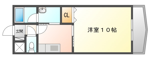 アンビエント大元南の間取り