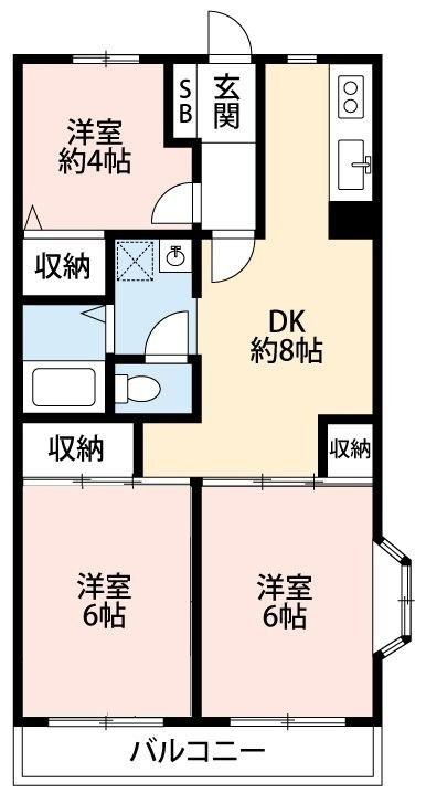 横浜市瀬谷区宮沢２丁目の賃貸マンション