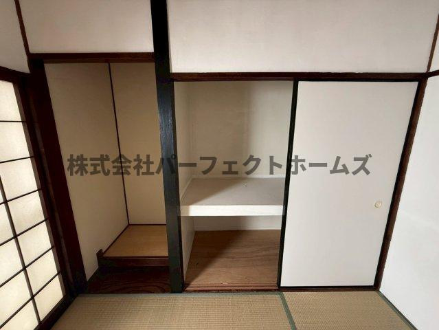 枚方市春日東町２丁目の一戸建ての収納|収納があります