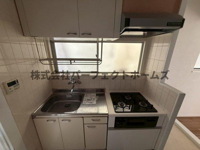 枚方市春日東町２丁目の一戸建てのキッチン|使いやすいキッチンです