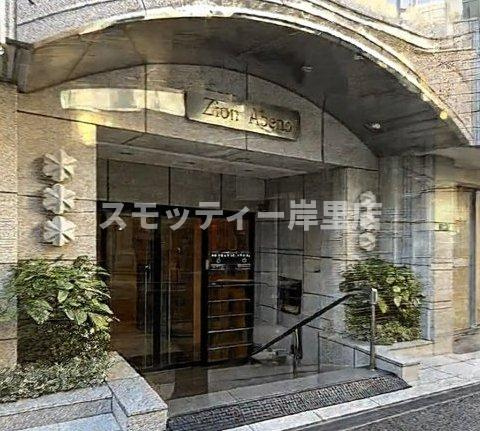 シオン阿倍野のエントランス