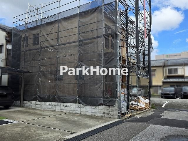 高知市城見町　新築戸建ての外観|2026.9月：建築中