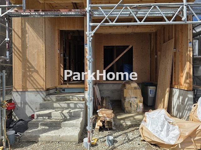 高知市城見町　新築戸建ての玄関|2026.9月：建築中