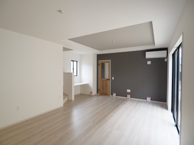 【居間・リビング】 | 伊達市田町2期　1号棟 | ★内覧予約でブランド米2kg★