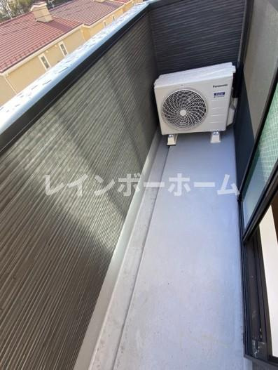 フォレスト飯山満のバルコニー