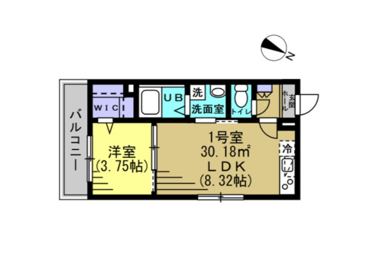 フォレスト飯山満の間取り