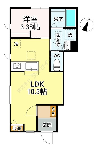 リーブルファイン戸塚東の間取り