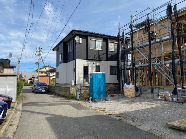 【新築戸建て】秋田市外旭川第7の前面道路含む現地写真|2026年9月18日撮影