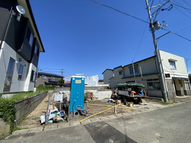 【新築戸建て】秋田市外旭川第7の前面道路含む現地写真|2026年7月16日撮影
