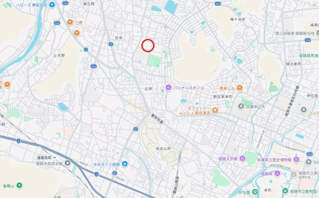 パレ・ロワイヤル田寺東ウエストコート　中古マンションの地図