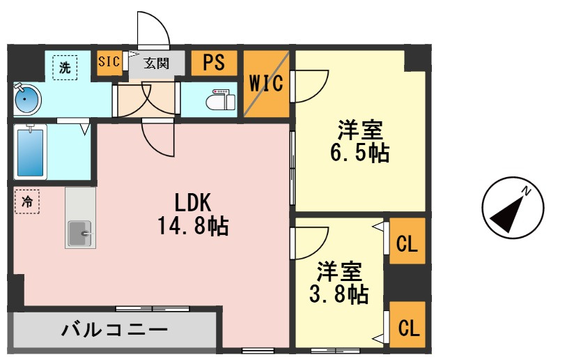 ファミルート小岩の間取り