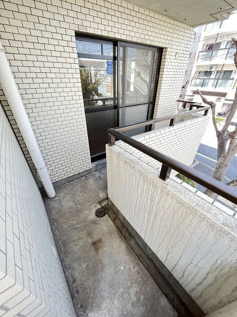 インペリアル塚口のバルコニー