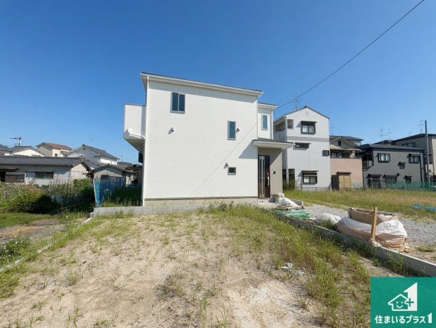 松原市立部　新築一戸建ての外観|現在建築中！落ち着いた街並みで新生活を始めることが出来そう！周辺の物件も併せてご紹介させて頂きます！