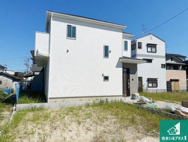 松原市立部　新築一戸建ての外観|現在建築中！落ち着いた街並みで新生活を始めることが出来そう！周辺の物件も併せてご紹介させて頂きます！