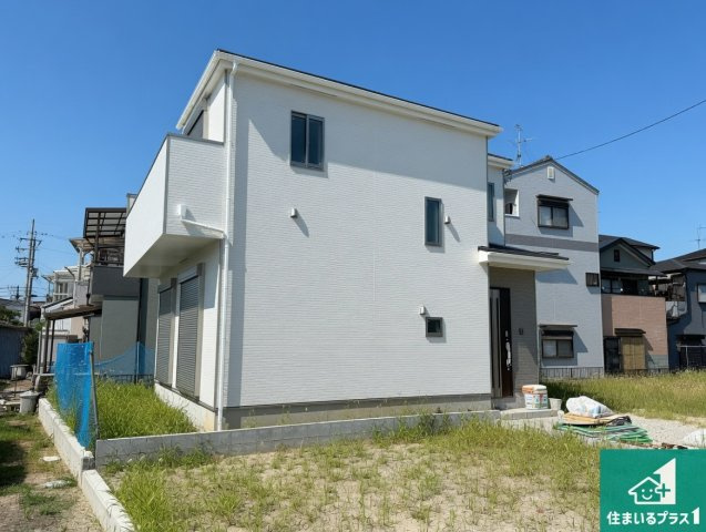 松原市立部　新築一戸建ての外観|現在建築中！落ち着いた街並みで新生活を始めることが出来そう！周辺の物件も併せてご紹介させて頂きます！