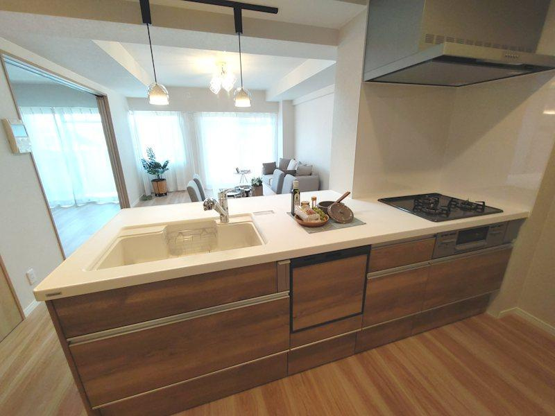 グランコープ枚方香里ヶ丘のキッチン|対面キッチン
■物件内覧・資金計画相談・住宅ローン相談、リフォーム相談、お問合せ受付中■
※当日・翌日のご内覧、ご相談はお電話でのお問合せがスムーズです！