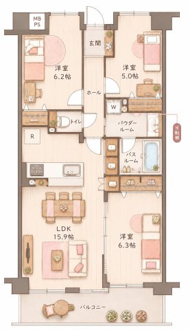 グランコープ枚方香里ヶ丘の間取り|間取り図はいかがですか？ご希望を叶える間取りですか？リビングの広さは？水回りの位置は？カウンターキッチン？など色々な情報が集約されています。弊社ではリフォームなどのご相談も承っております。