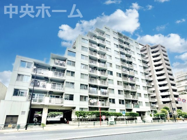 パークハイム東陽町の外観|新耐震基準マンション。ペットの飼育可能。東西線「東陽町駅」徒歩12分のロケーション。