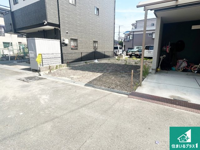 大阪市鶴見区緑　新築一戸建ての外観|現在の進捗状況です！順調に作業進行中、完成が待ち遠しいです！詳細の間取り等、お気軽にお問い合わせください！