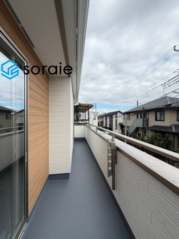 所沢市荒幡9期　全1棟　新築戸建　グラファーレのバルコニー|9/17　撮影
