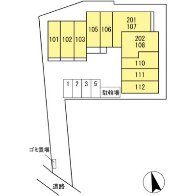 【区画図】 | グラナーデ高井戸東