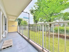 コンドミニアム葛西（1階部分）／仲介手数料無料／内装リノベーションのバルコニー