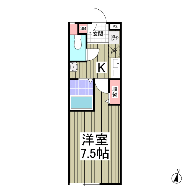Ｏｗｌ　東川口の間取り