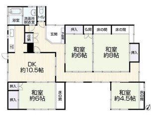 【間取り】 | 福岡県福岡市早良区早良４丁目