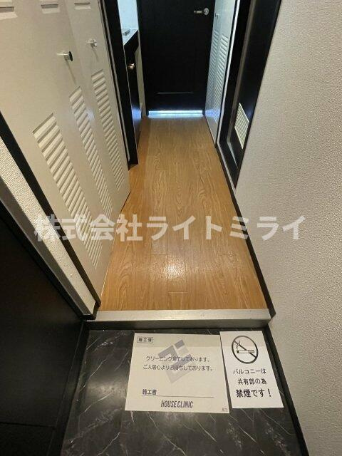 ザ・ステージ早稲田の玄関