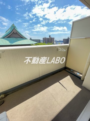 スプランディッド大阪WESTのバルコニー