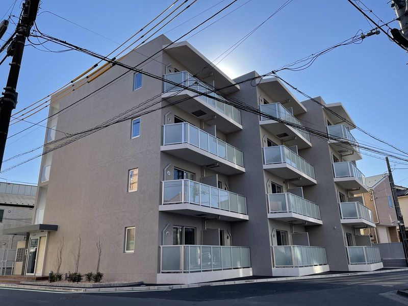 清瀬市野塩５丁目の賃貸マンションの外観