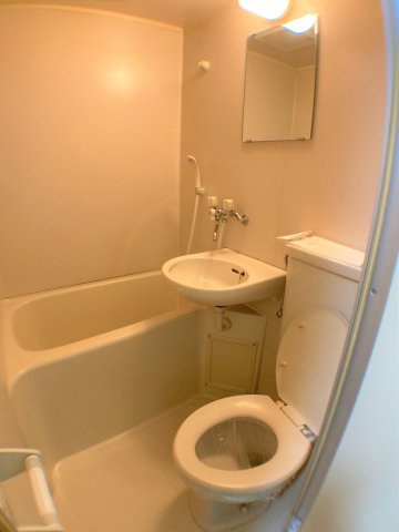 森ヶ丘ハイツの浴室|別部屋同一間取りの写真となります
