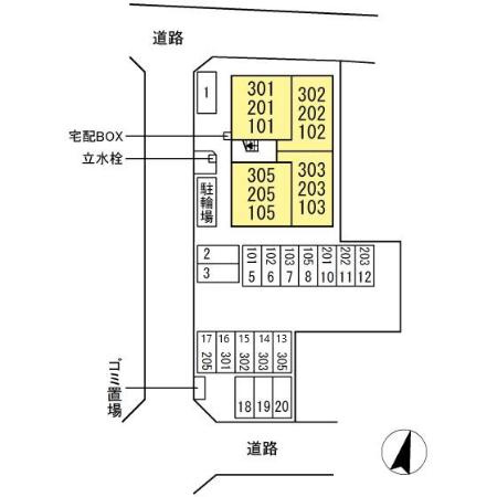 kitotori大森の区画図