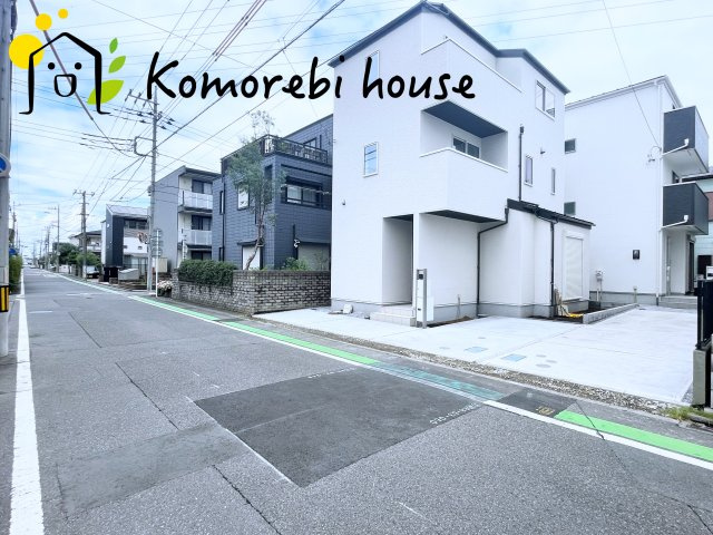 さいたま市大宮区寿能町2丁目　1期　新築一戸建て　リナージュエクスジー　02の前面道路含む現地写真|26.9.5