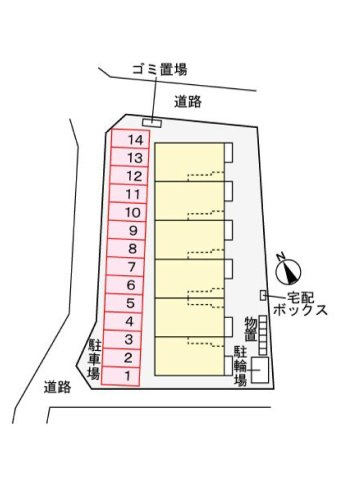 フォーエヴァーヒルズの区画図