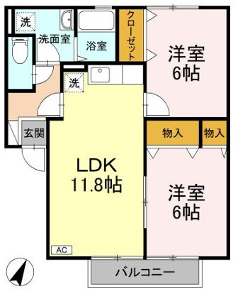 【間取り】 | ウィル・ドミール