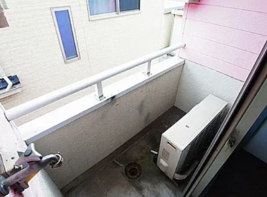 足立区一ツ家３丁目のアパートのバルコニー|※別部屋参考写真