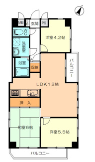 【間取り】 | 鈴蘭台サニーハイツ | 図面と現況が異なる場合は現況を優先します
