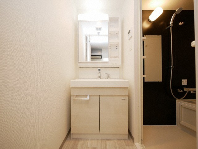 S-RESIDENCE日本橋Qualierの独立洗面台