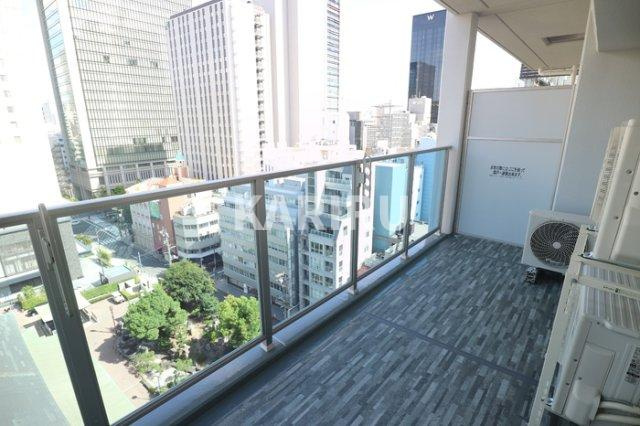 IBC　Residence　Eastのバルコニー
