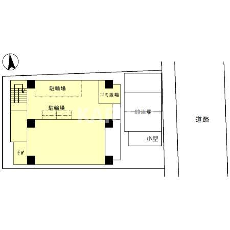 IBC　Residence　Eastの区画図