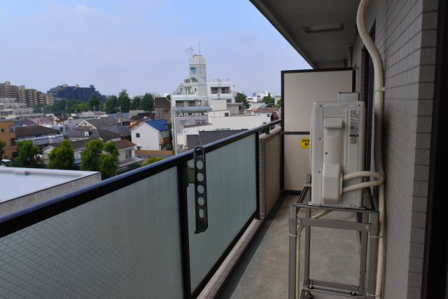 国立市西２丁目の中古マンションのバルコニー