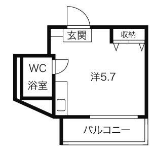 ヴィヴレコートの間取り
